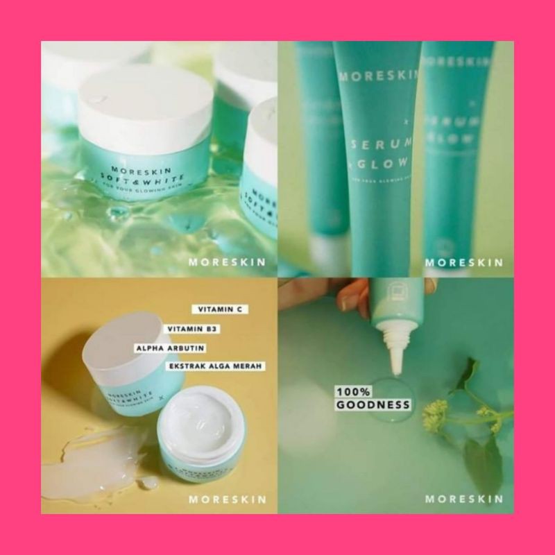 PAKET MORESKIN SOFT WHITE & MSERGLOW NASA