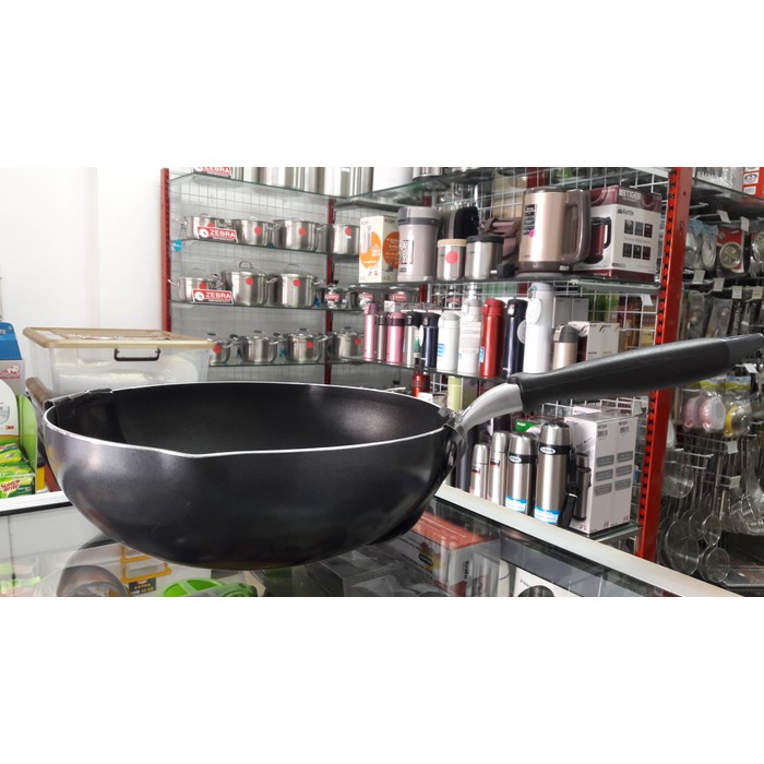 Wok Non Stick Zebra Jupiter D28cm