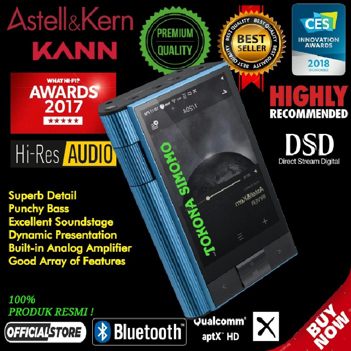 PROMO ASTELL & KERN KANN / AK KANN Premium Hi-Res DAP with Aptx HD Original MURAH