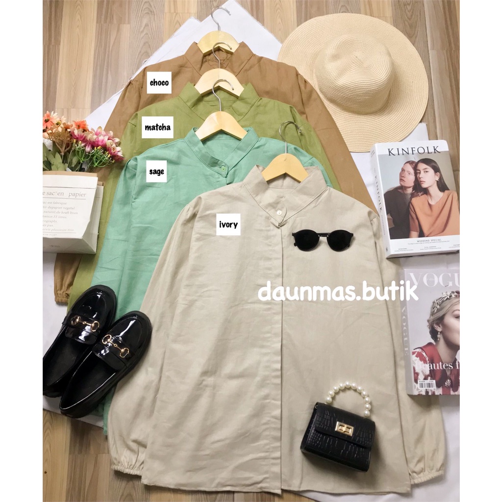 1KG MUAT 5PCS | KANAKA TOP LINEN RAMI ATASAN WANITA HITS OOTD SELEBGRAM FASHION GROSIR WANITA TERBEST SELLER