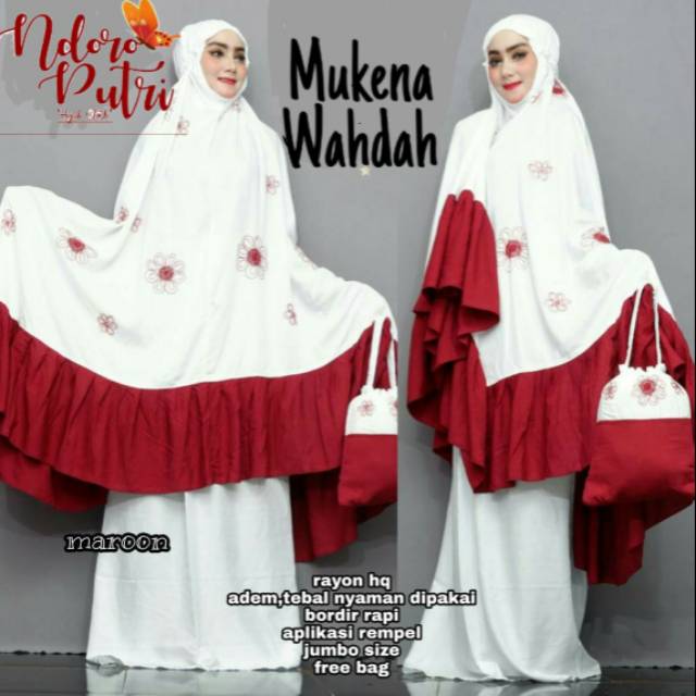 MUKENA WAHDAH BY NDORO PUTRI