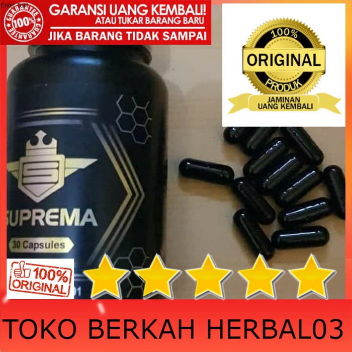 100% ASLI Jual Obat SUPREMA Asli Original Bikin Besar Panjang Tahan Lama