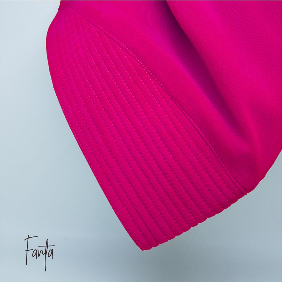 SALE Hijab Khimar livia alifa 2 layer oval / Jilbab 2 layer-Premium FANTA