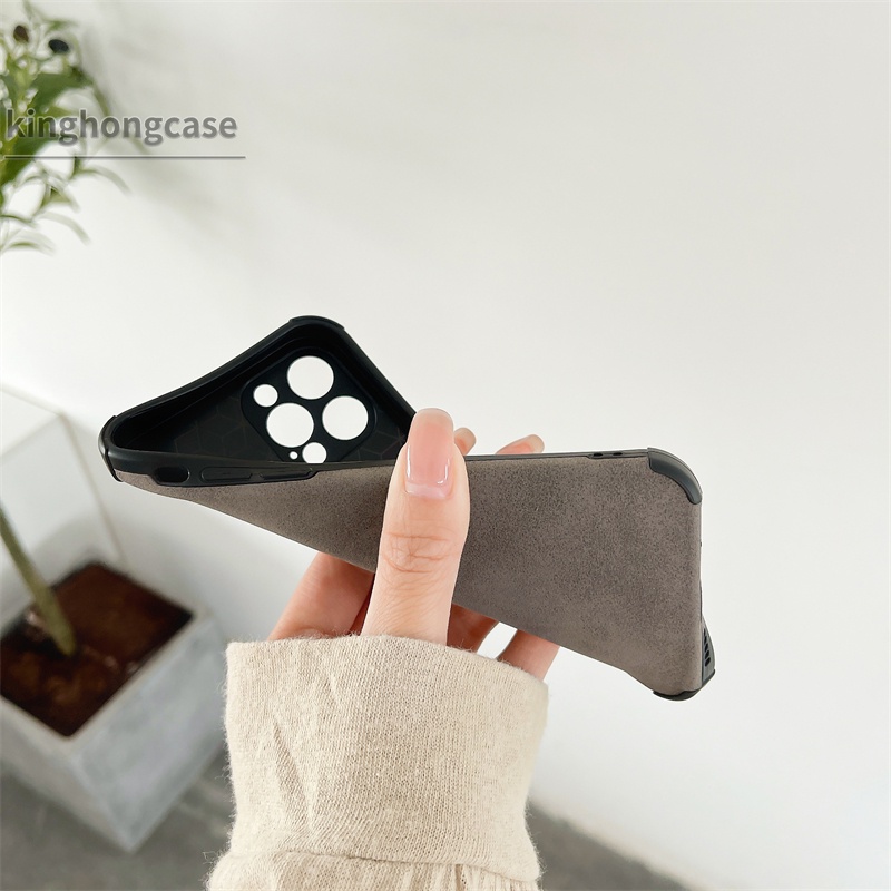 Soft Case Samsung A02S A32 A52 A7 2A20S A12 A50 A10S J7 Prime A51 J2 Prime A10 A125 A30 A50S A30S A20 M40S M10 M10S A205 M02S A025 F02S A305 M12 F12 OPPO A15 A15S A54 A7 A5S A12 A9 A5 A53 A33 2020 Candy Color Leather Dirt Resistant Phone Case-7