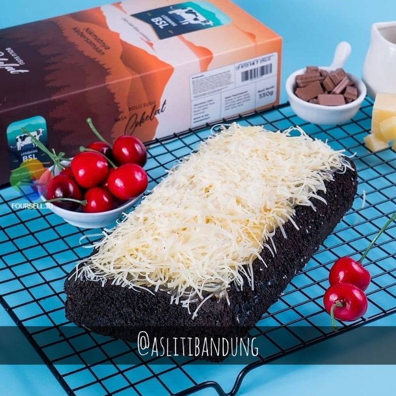 BSL Bolu Susu Lembang COKELAT Asli Ti Bandung - Oleh Oleh Bandung Favorit Kue Bolu Kue Bandung by as