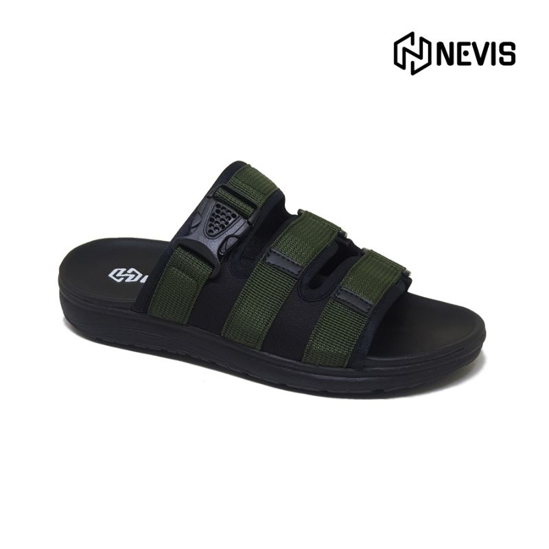 Sandal Pria Slop Casual Original Nevis NVS 09 Sendal Pria Slip On