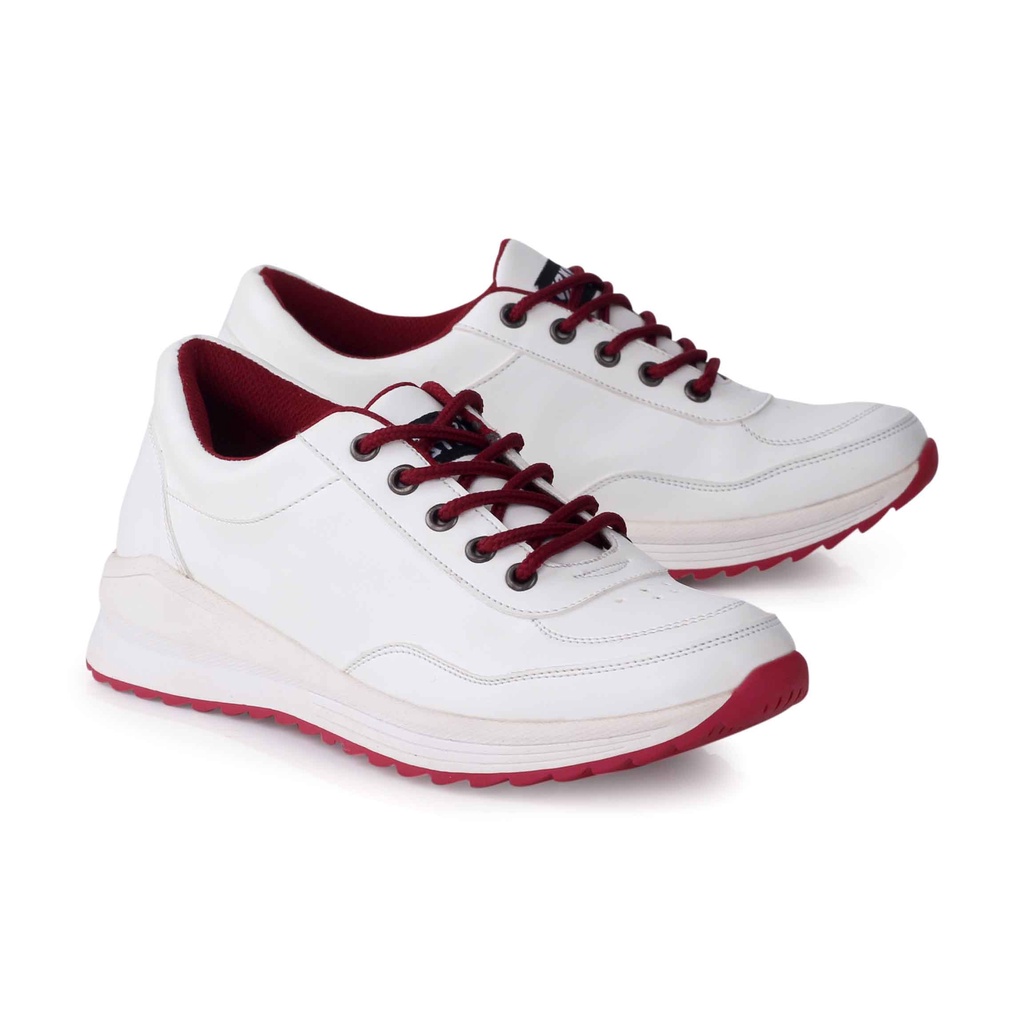 SNEAKERS - SEPATU WANITA CASUAL TRENDY TERBARU WARNA PUTIH DISTRO ORIGINAL MURAH