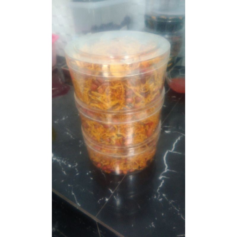 

mustofa kering kentang Toples / kentang kacang teri krispi