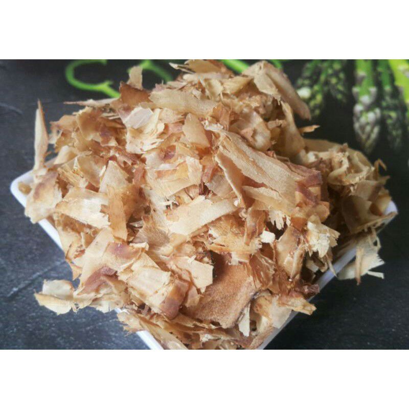 KATSUOBUSHI Bonito Flakes 1 KG Halal │ Taburan Takoyaki Katsuo Bushi Serutan Ikan Cakalang