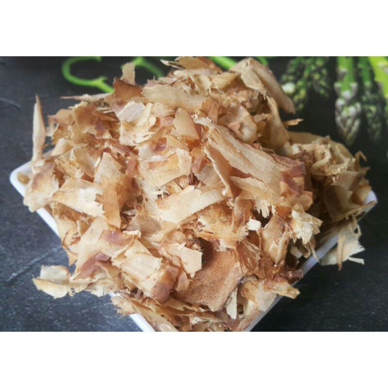 KATSUOBUSHI Bonito Flakes 500 g Halal │ Taburan Takoyaki Katsuo Bushi Serutan Ikan Cakalang