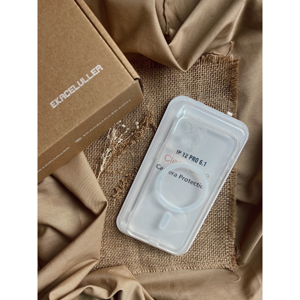 CLEAR CASE WITH MAGSAFE FOR IPHONE 12 MINI 12 ATAU 12 PRO 12 PRO MAX