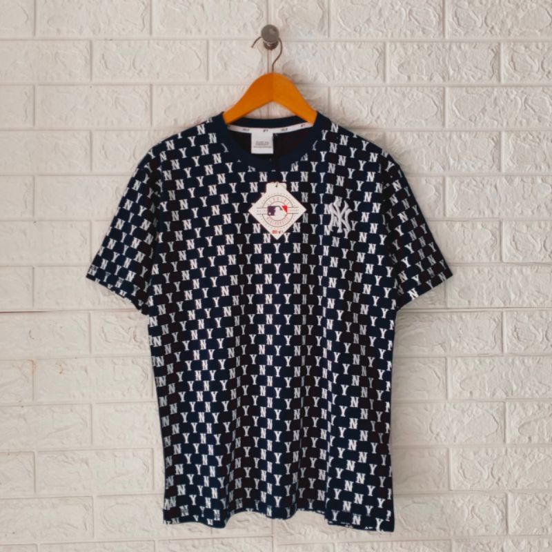 Tshirt Newyork MLB - Baju Distro Premium NY Newyork - Kaos Kasual MLB Murah - Baju Atas NY Newyork
