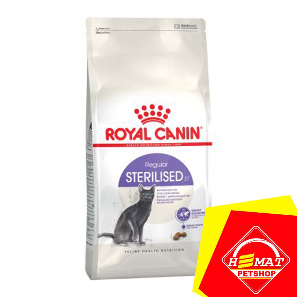 Royal Canin Sterilised 37 2kg / makanan kucing murah