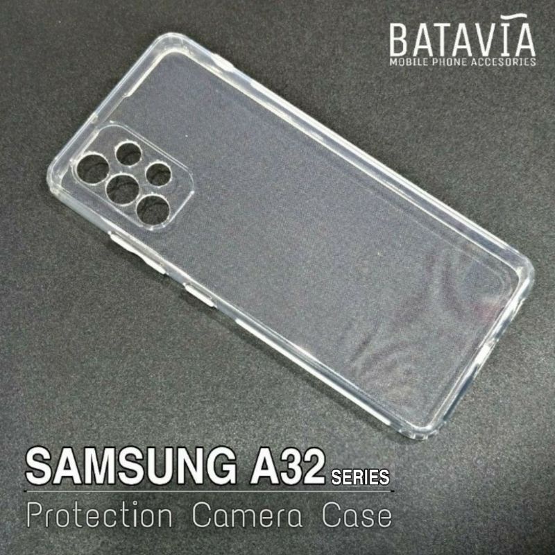 Soft Case Samsung A32 4G A32 5G A23 Jelly Case Original Clear Case Silikon Bening Pelindung Camera