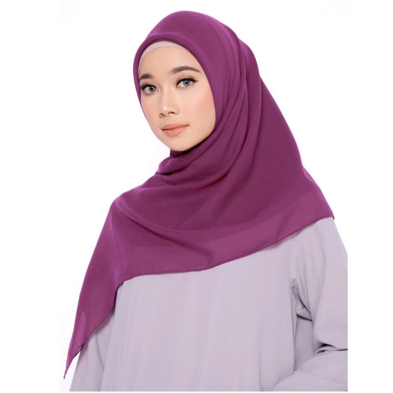 ZM Zaskia Mecca Sana Hijab Kerudung Segi Empat ori
