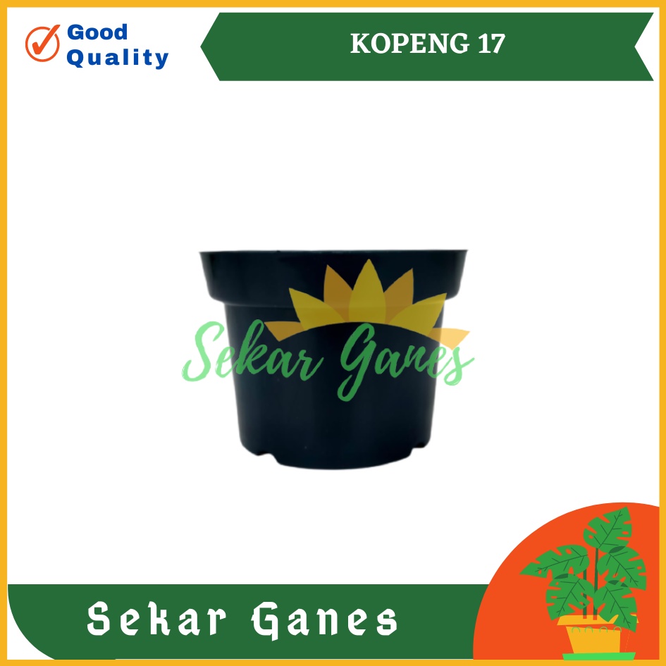 Pot Bunga Plastik u.17 Bahan Bagus Pot Tanaman Pot Bunga Termurah