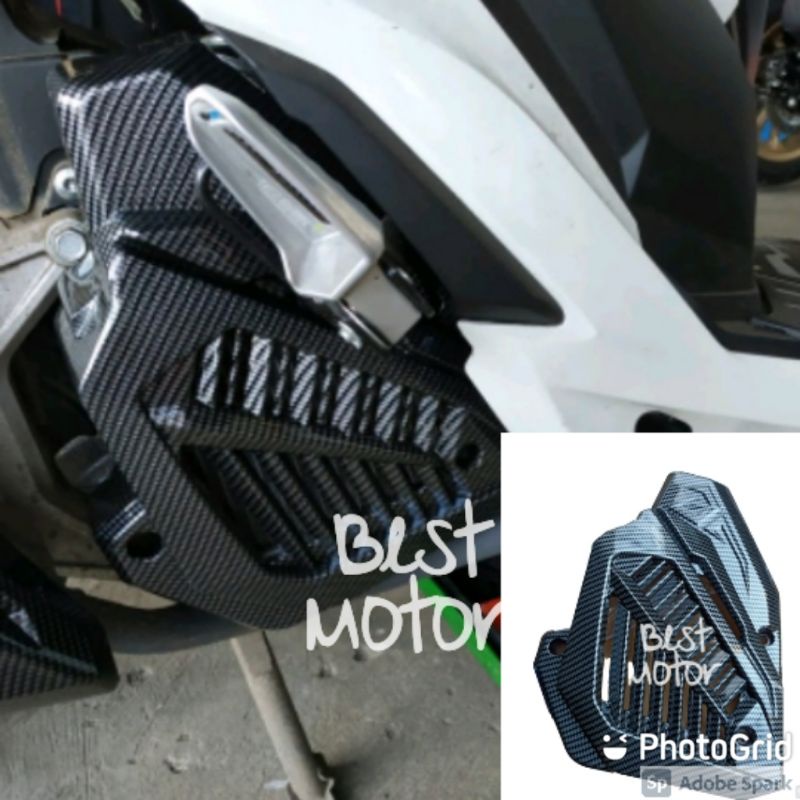 Cover Tutup Radiator Carbon Nemo Vario 125 Vario 150 New pnp