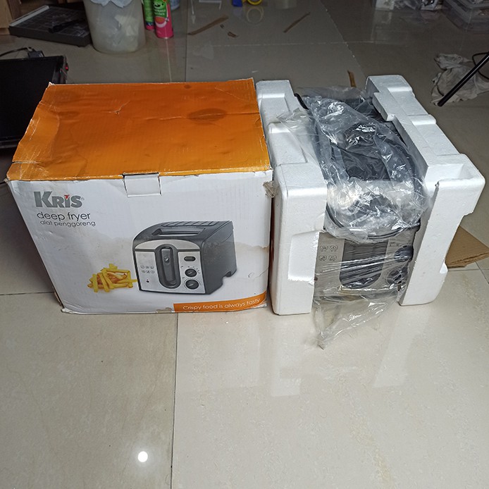 Jual Kris Deep Fryer Bekas Alat menggoreng otomatis 1000watt Mulus