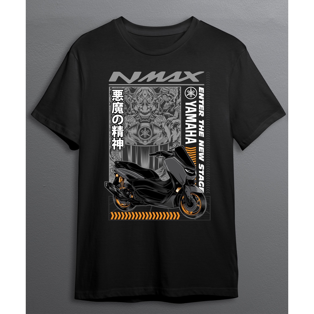 KAOS LENGAN PENDEK YAMAHA NMAX DENON 2 BIG SIZE JUMBO
