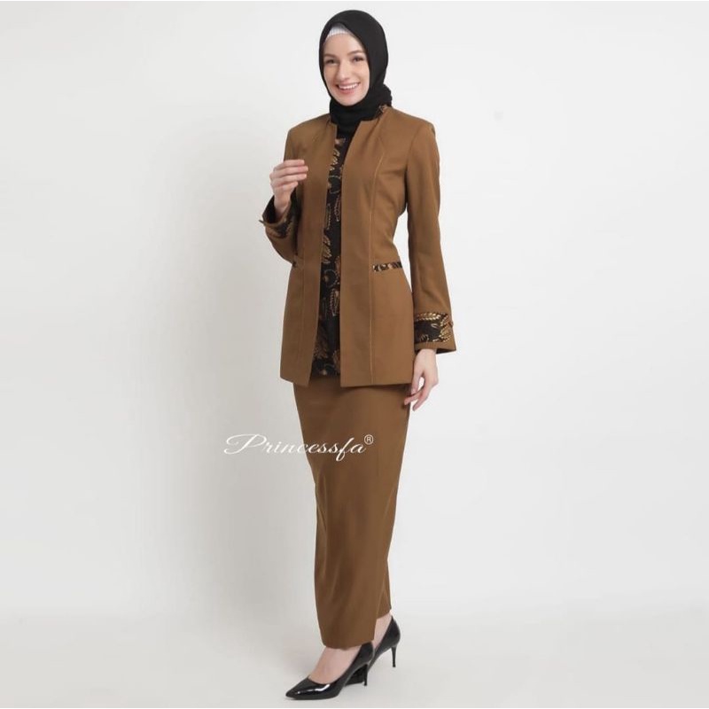 BLAZER PRINCESSFA / SERAGAM PNS/PEMDA WANITA BEST SELLER