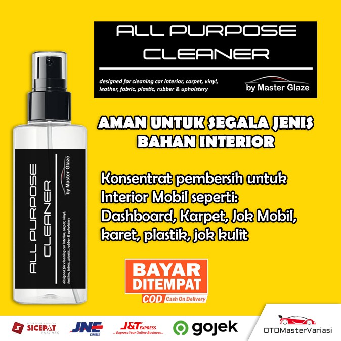 Paket Perawatan Mobil 3 in 1 by Master Glaze / Sealant Guard / Waterspot Remover / Interior Cleaner