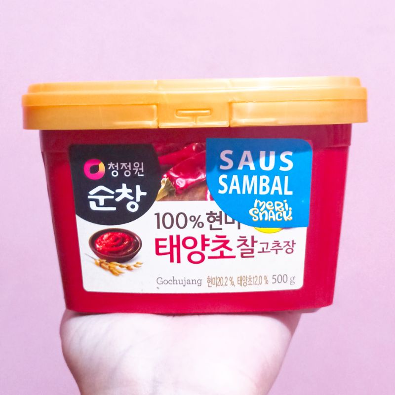 

Daesang Gochujang Korean Hot Pepper 500gr / Pasta Cabai Korea