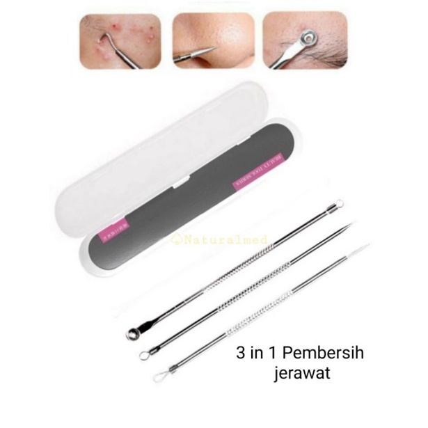 Pencetan jerawat 3 in 1