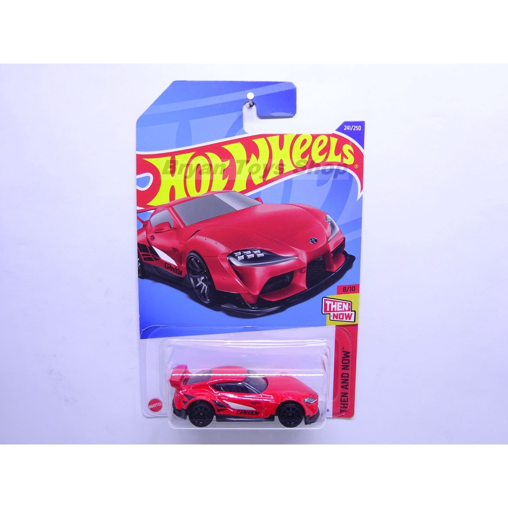 Hot Wheels 20 Toyota GR Supra Merah Greedy