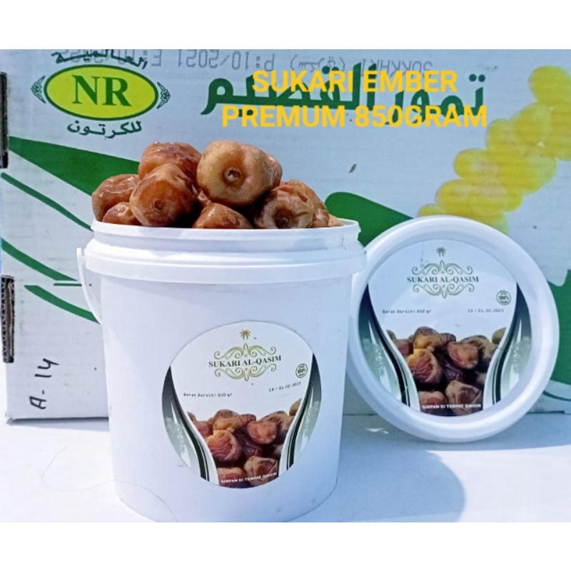 Bebek_Kcee Kurma Ember, Kurma Sukari, Kurma Mesir Golden Valley, Kurma Kholas, Kemasan Ember 850Gr