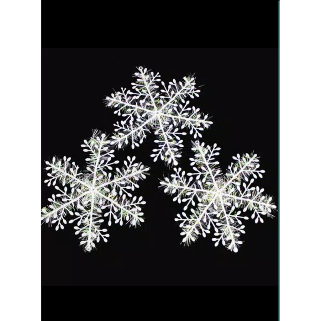 

Individual Large Snowflake Keping Salju Buatan Satuan