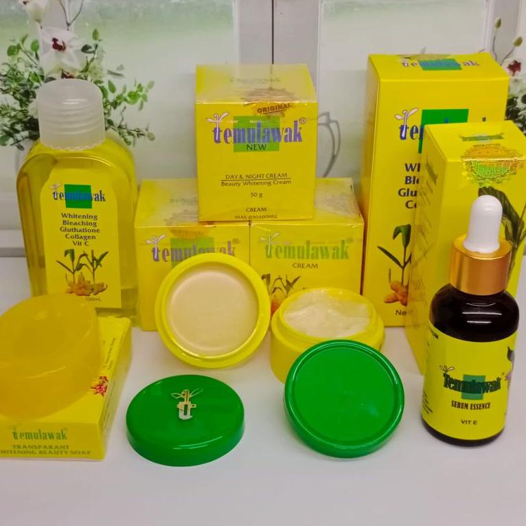 Model Keren.. Paket Lengkap Cream Temulawak Original 5in1 | Cream Temulawak Lengkap 80