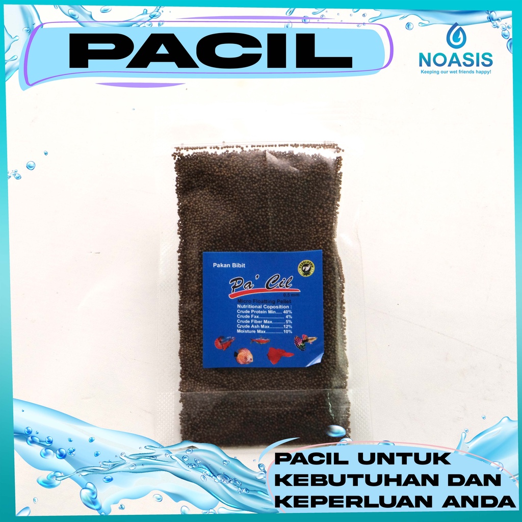 MAKANAN PAKAN PELET IKAN BIBIT HIAS KECIL PA CIL MICRO FLOATING 0.5 MM