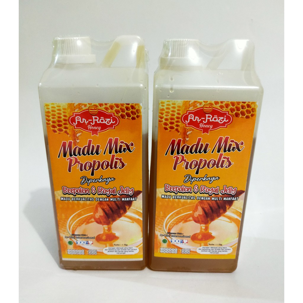 

RK60 Madu Super Hutan Kalimantan Plus Propolis Ar-Rozi 1kg ( Sistem Imun / Multivitamin )
