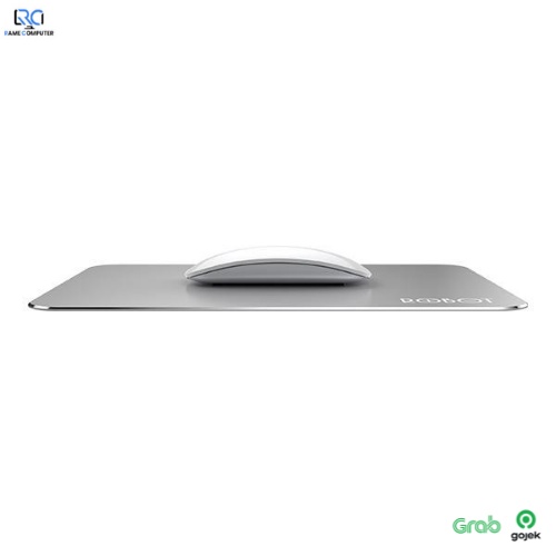 Mousepad Robot RP03 Anti Slip Gaming Silver Alumunium