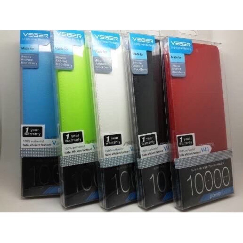 Power Bank Veger V41 Power Bank Slim 20000mAh POWERBANK SLIM