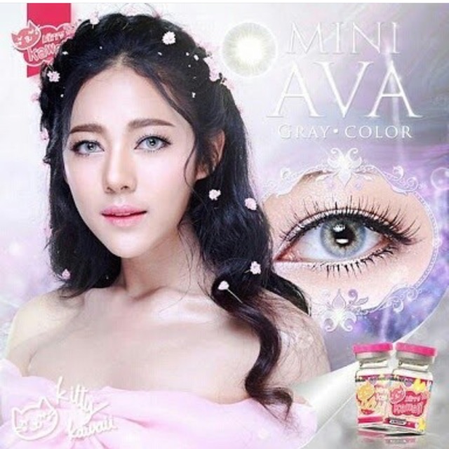 SOFTLENS MINI AVA GRAY / BLUE