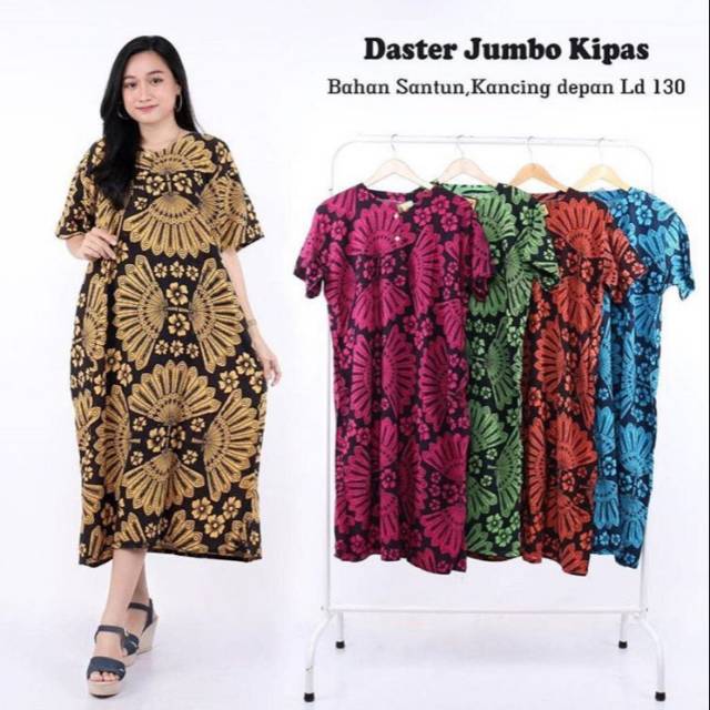 DASTER JUMBO KIPAS GROSIR MURAH ASLI PEKALONGAN