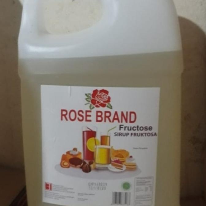 

Gula Cair Fruktosa/ Simple Syrup/ Fructose Rose Brand Jerigen