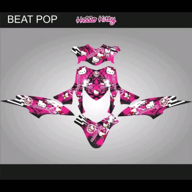 DECAL BEAT POP HELLO KITTY