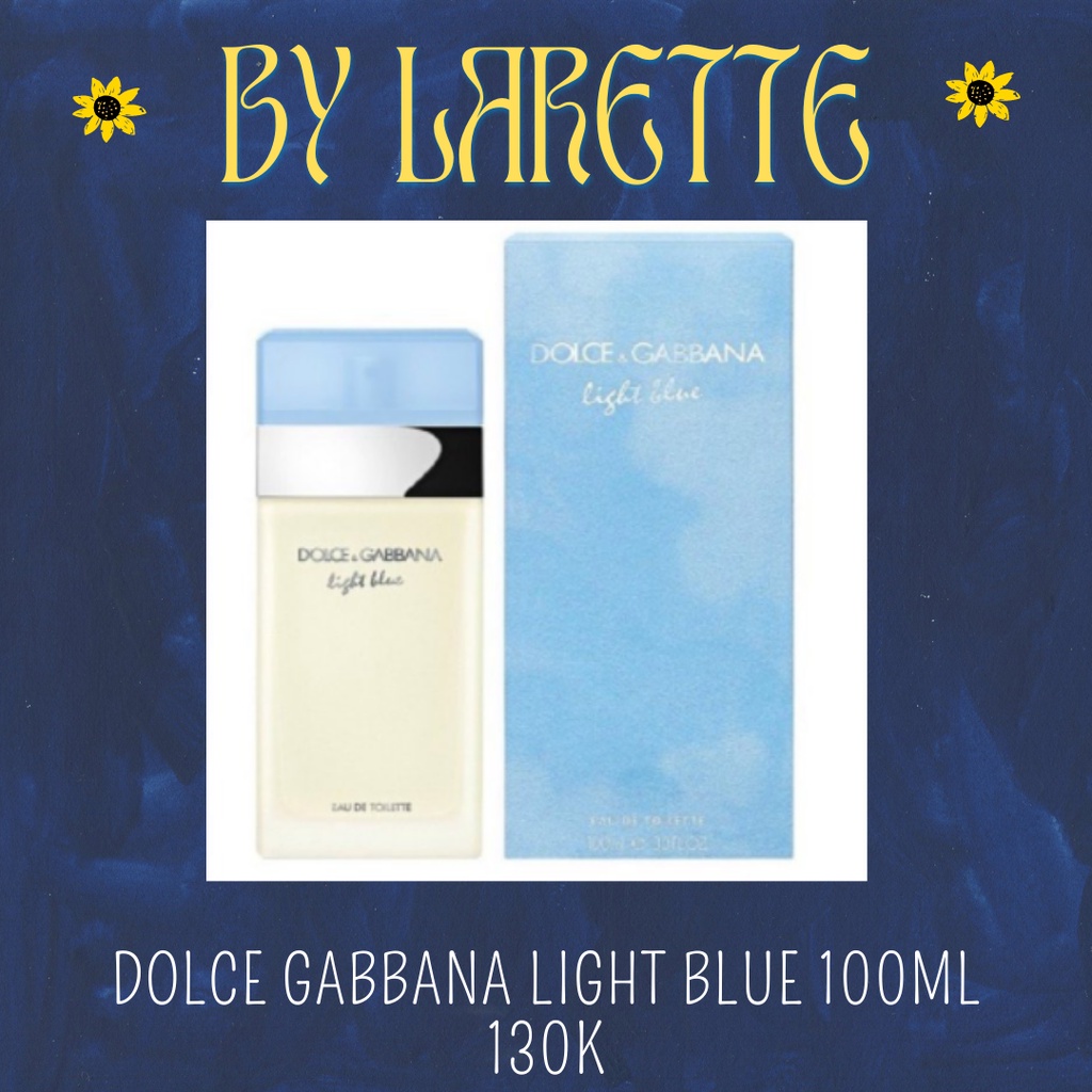 PARFUM DOLCE GABBANA LIGHT BLUE