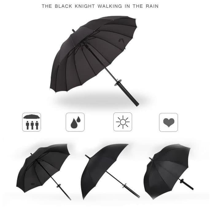 TERMURAH PAYUNG MODEL PEDANG SWORD ANIME JEPANG KATANA UNIK MURAH KUAT PENDEKAR