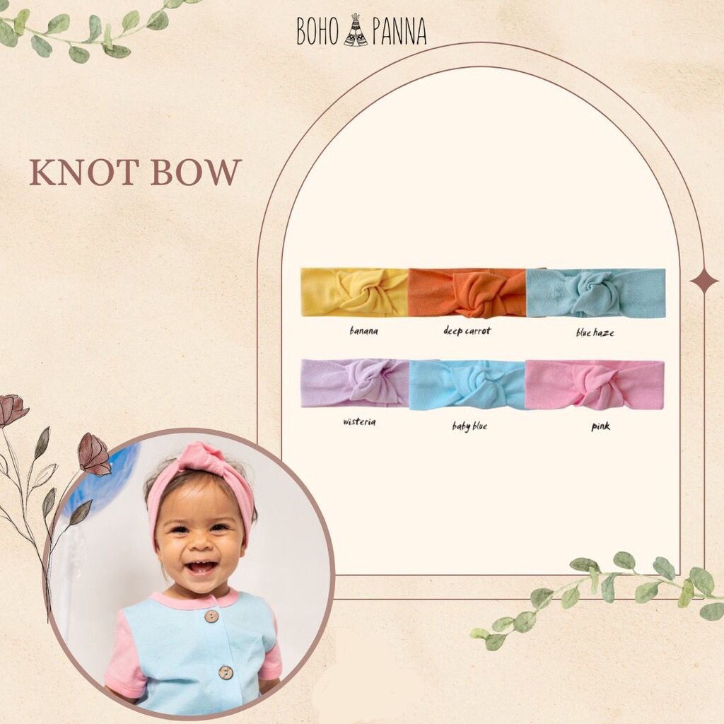 Bohopanna Knot Bow Bandana