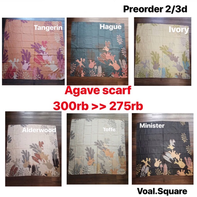 Agave scarf by kamiidea