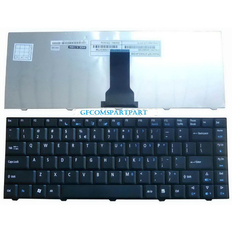 Keyboard Acer Emachine D700 D720 D500 D520 E520 E700 E720 E725 Series