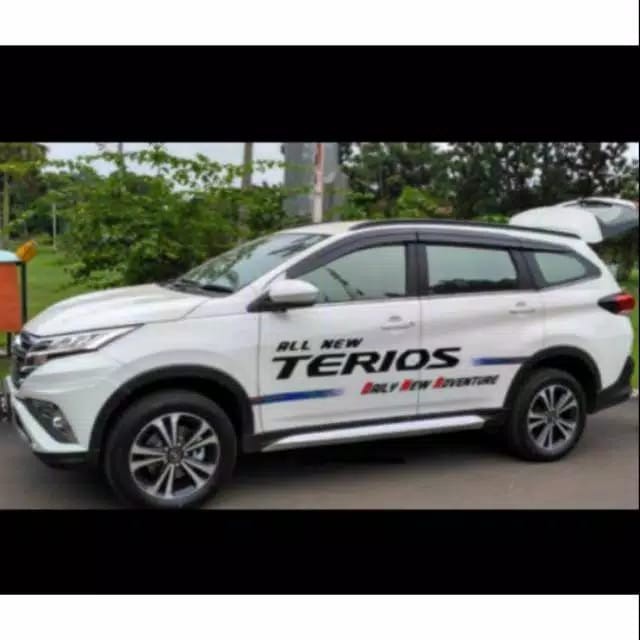 STIKER STICKER MOBIL TERIOS STICKER MOBIL ALL NEW TERIOS BAL NEW ADVENTURE