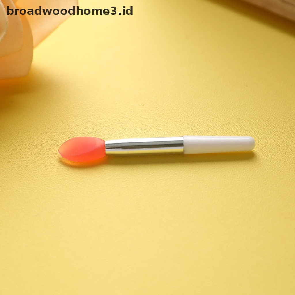 Brush Aplikator Lip Gloss Bahan Silikon