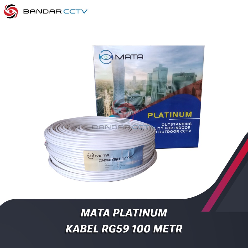 KABEL RG59 MATA PLATINUM 100 METER