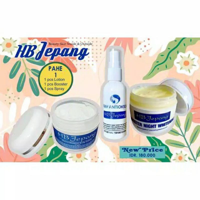 HB JEPANG PAKET ISI 3 BPOM COD TERMURAH GROSIR