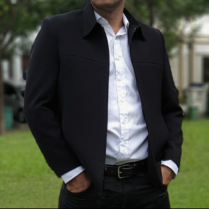 JAKET FORMAL SANTRI JAKET KANTORAN