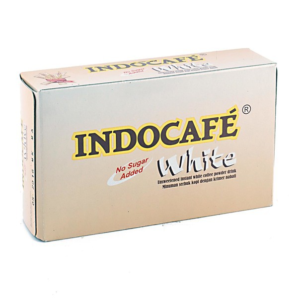 

INDOCAFE White Coffee 10 Sachets 12g - Kopi Putih Instant Box isi 10